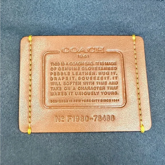 Coach 1941 Troupe Tote In Colorblock With Snakeskin Detail Pewter/Mist Multi - Picture 10 of 12